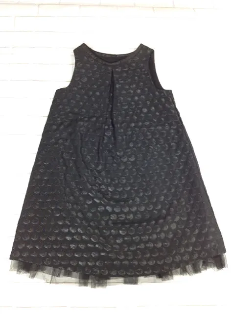 Baby Gap Black Polka Dot Dress
