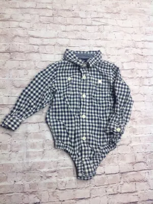 Baby Gap Blue & White Top