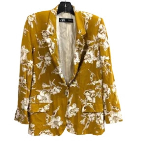 Blazer By Zara In Gold, Size: Xs