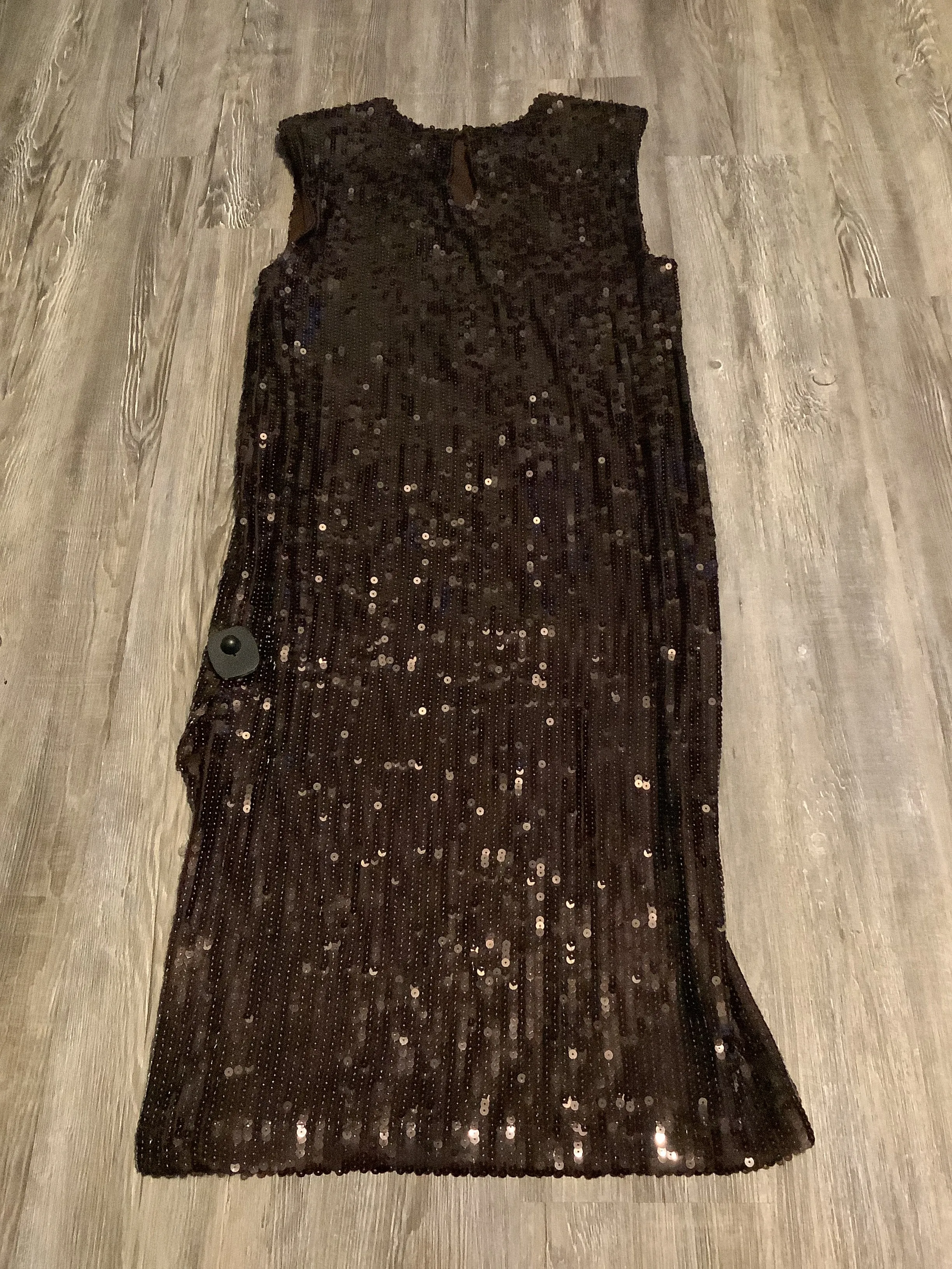 Dress Party Long By Zara In Brown, Size: S